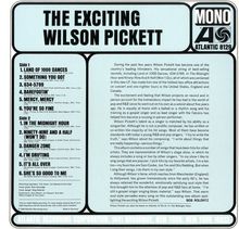 Wilson Pickett: Exciting Wilson Pickett (Limited Edition) (Crystal Clear Vinyl) (Mono), LP