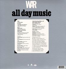 War: All Day Music, LP