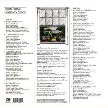 John Prine: Common Sense (180g), LP