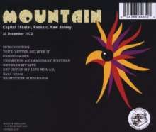 Mountain: Capitol Theater, Passaic, New Jersey, 30.12.1973, CD