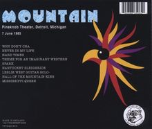 Mountain: Live At The Pineknob Theatre 1985, CD