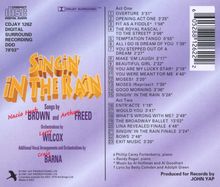 N.H. Brown &amp; A. Freed: Singin' In The Rain (London Cast), CD