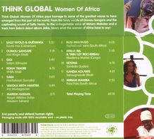 Think Global: Women Of Africa, CD