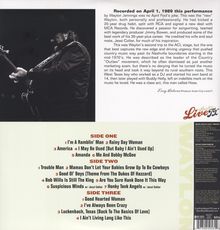 Waylon Jennings: Live From Austin, TX (180g) (Limited Edition), 2 LPs