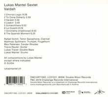 Lukas Mantel: Vardah, CD