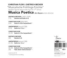 Musicalische Frühlings-Früchte - Norddeutsche Tanzsuiten, CD