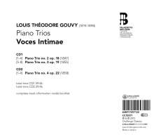 Louis Theodore Gouvy (1819-1898): Klaviertrios Nr.2-4, 2 CDs