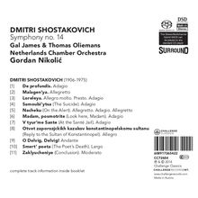 Dmitri Schostakowitsch (1906-1975): Symphonie Nr.14, Super Audio CD
