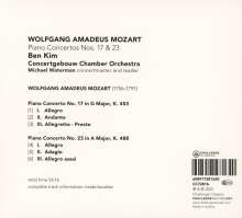 Wolfgang Amadeus Mozart (1756-1791): Klavierkonzerte Nr.17 &amp; 23, CD