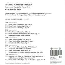 Ludwig van Beethoven (1770-1827): Sämtliche Werke für Klaviertrio, 5 CDs