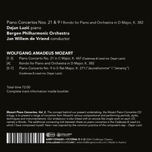 Wolfgang Amadeus Mozart (1756-1791): Klavierkonzerte Nr.9 &amp; 21, CD