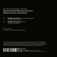 Reinbert de Leeuw (1938-2020): Der nächtliche Wanderer für Orchester, CD