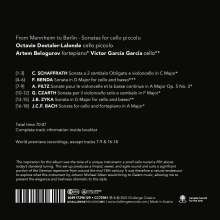 Octavie Dostaler-Lalonde - From Mannheim to Berlin (Sonaten für Cello piccolo &amp; Bc), CD