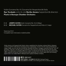 Michael Haydn (1737-1806): Konzert C-Dur für Cembalo, Viola &amp; Streicher MH 41 (P 55), CD