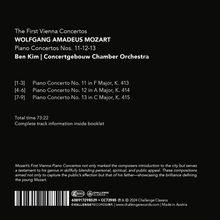 Wolfgang Amadeus Mozart (1756-1791): Klavierkonzerte Nr.11-13, CD