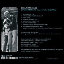 CARLA MARCIANO - DAYDREAMING My Beloved Father GIOVANNI. Trackliste mit Titeln und Zeiten, Musiker und Instrumente. 