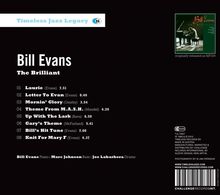 Bill Evans (Piano) (1929-1980): The Brilliant, CD