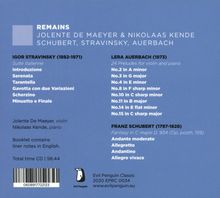 Jolente de Maeyer - Remains, CD
