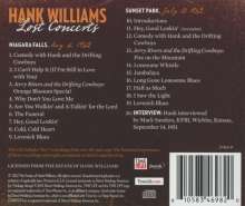 Hank Williams: The Lost Concerts: Live (Limited Collector's Edition), CD