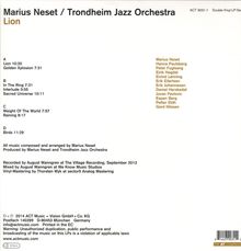 Marius Neset (geb. 1985): Lion (180g), 2 LPs