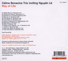 Céline Bonacina (geb. 1975): Way Of Life, CD