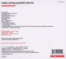 Radio.String.Quartet.Vienna: Radiodream, CD