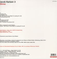 Jacob Karlzon (geb. 1970): Shine, LP
