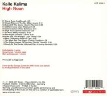 Kalle Kalima (geb. 1973): High Noon, CD