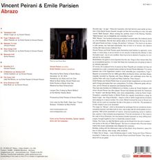 Vincent Peirani &amp; Emile Parisien: Abrazo (180g), LP