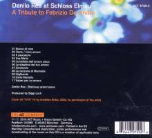 Danilo Rea (geb. 1957): A Tribute To Fabrizio De André (At Schloss Elmau) (Piano Works X), CD