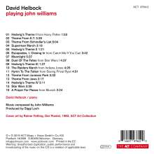 David Helbock (geb. 1984): Filmmusik: Playing John Williams, CD