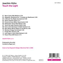 Joachim Kühn (geb. 1944): Touch The Light, CD