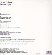 Scott DuBois (geb. 1978): Winter Light (180g), 2 LPs