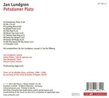 Jan Lundgren (geb. 1966): Potsdamer Platz, CD