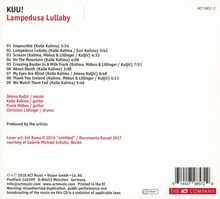 KUU!: Lampedusa Lullaby, CD