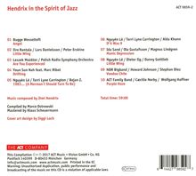 Hendrix In The Spirit Of Jazz, CD