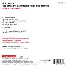 Iiro Rantala (geb. 1970): Playing Gershwin, CD