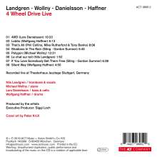 Nils Landgren, Michael Wollny, Lars Danielsson &amp; Wolfgang Haffner: 4 Wheel Drive Live, CD