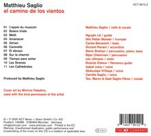 Matthieu Saglio: El Camino De Los Vientos, CD