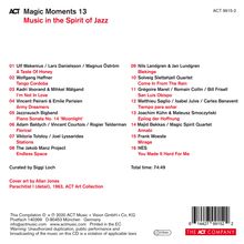 Magic Moments 13 - Music In The Spirit Of Jazz, CD