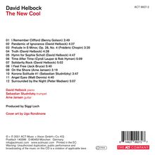 David Helbock (geb. 1984): The New Cool, CD
