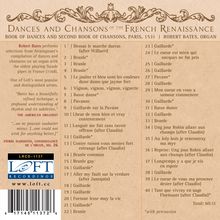 Robert Bates - Dances and Chansons of the French Renaissance, CD