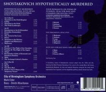 Dmitri Schostakowitsch (1906-1975): Hypothetically Murdered - Suite op.31a, CD