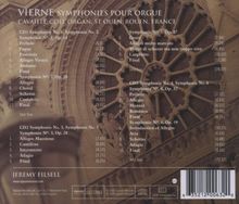 Louis Vierne (1870-1937): Orgelsymphonien Nr.1-6, 3 CDs