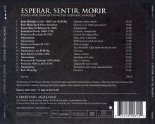 Esperar, Sentir, Morir - Lieder &amp; Tänze des spanischen Barock, CD