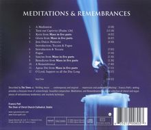 Francis Pott (geb. 1957): Meditations &amp; Remembrances, CD