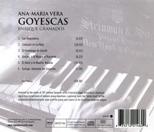 Enrique Granados (1867-1916): Goyescas, CD