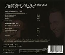 Sergej Rachmaninoff (1873-1943): Sonate für Cello &amp; Klavier, CD