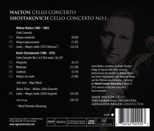 William Walton (1902-1983): Cellokonzert, CD