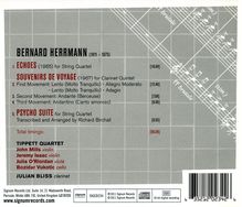 Bernard Herrmann (1911-1975): Psycho Suite für Streichquartett, CD